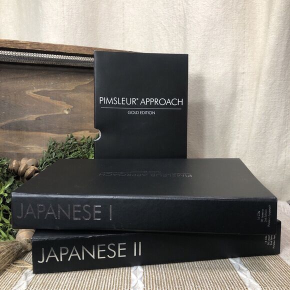 Pimsleur Approach Gold Edition JAPANESE Level I & II. 16 CDs per set. 2nd ed. - Picture 1 of 9